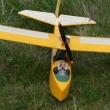 Slingsby T-31 polomaketa,pohon elektro.rozp.1800mm